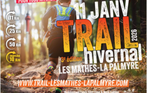 TRAIL HIVERNAL Les MATHES - La PALMYRE