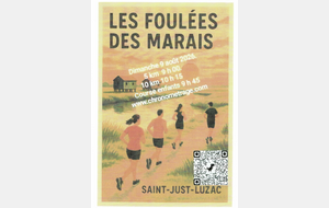 5 et 10 km de Saint Just lUZAC