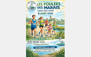 5 et 10 km de Saint Just lUZAC